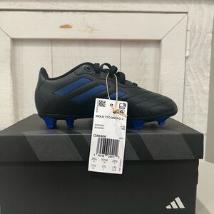 Adidas Kids Sneakers - Black with Blue Accents